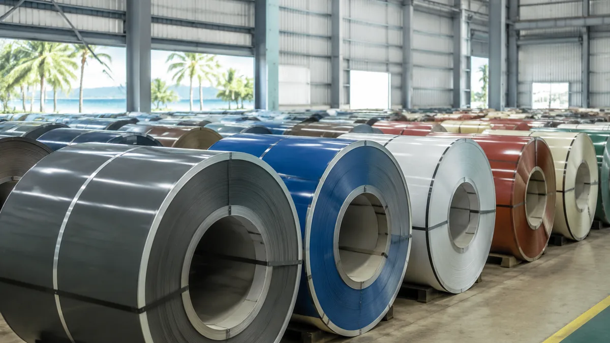 How to Choose Coated Steel Coils for Roofing, Cladding, and Sandwich Panels in Hot Climates cover image