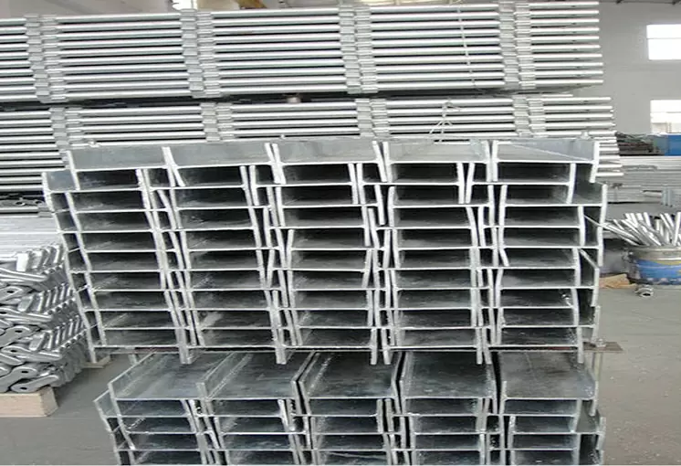 6082-T6 aluminium I-poutre