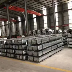 Electro-Galvanized Steel Sheet (EG / SECC) مشهد المستودع