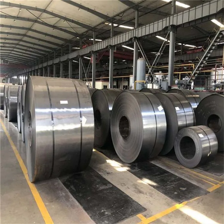 DC01 cold-rolled substrate coils in warehouse