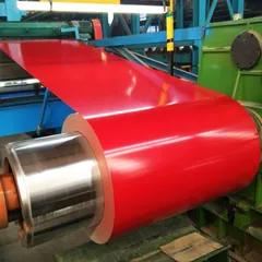 PPGI / PPGL Color-Coated Steel Coil — PE / PVDF on GI or GL деталь поверхности
