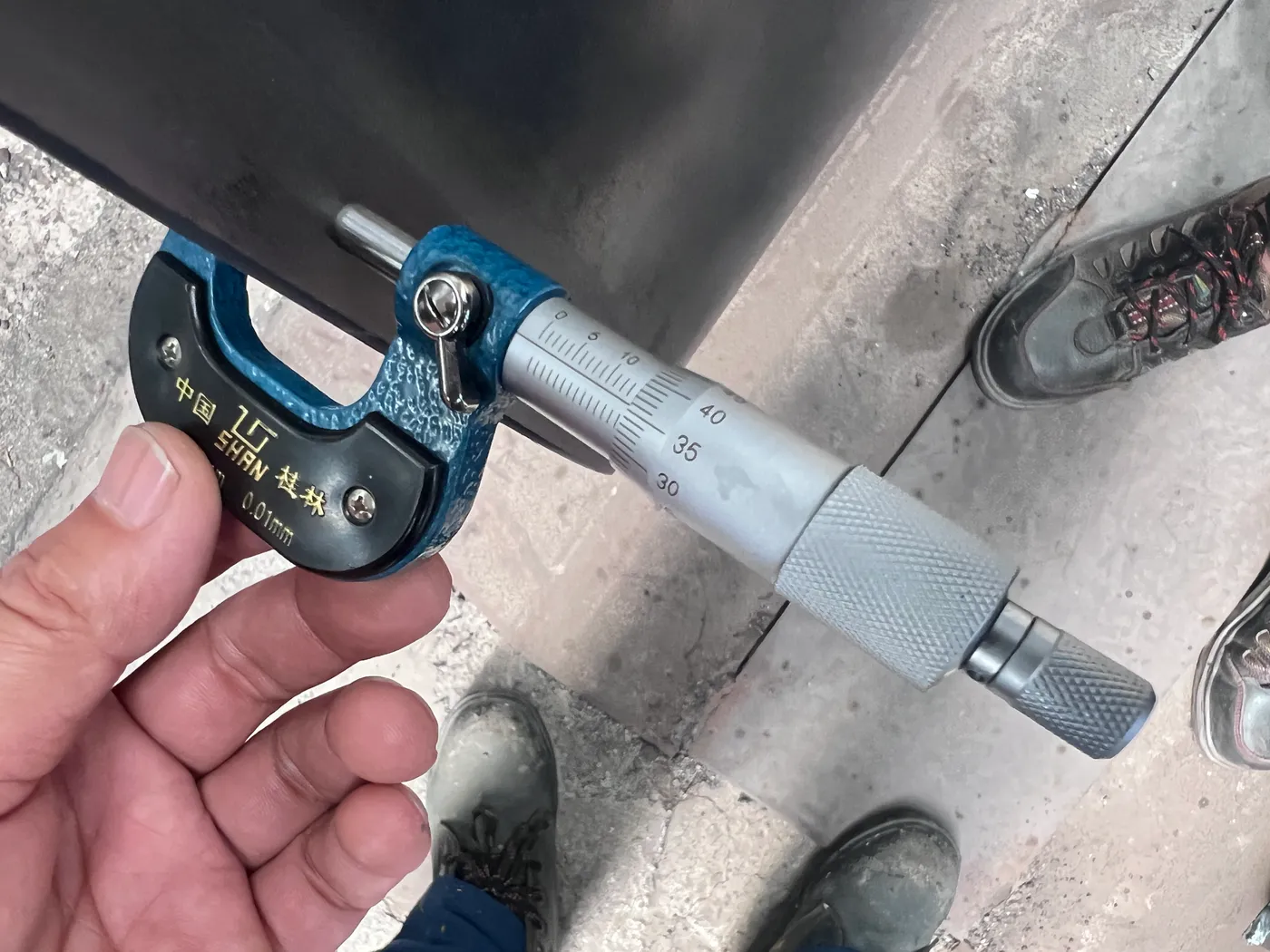 On-site Thickness Check